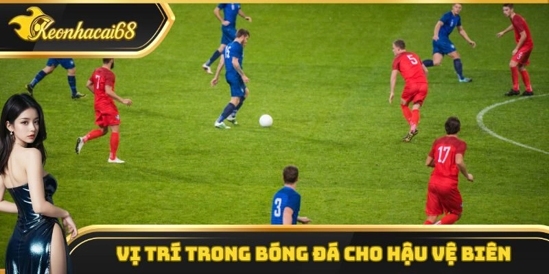 Vị tr&iacute; trong b&oacute;ng đ&aacute; cho hậu vệ bi&ecirc;n
